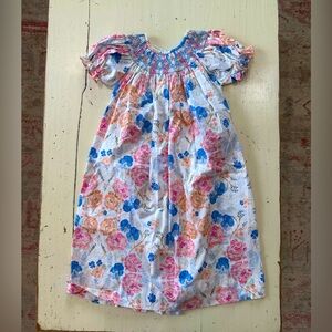 Long smocked floral dress size 6; Le’ za me boutique brand